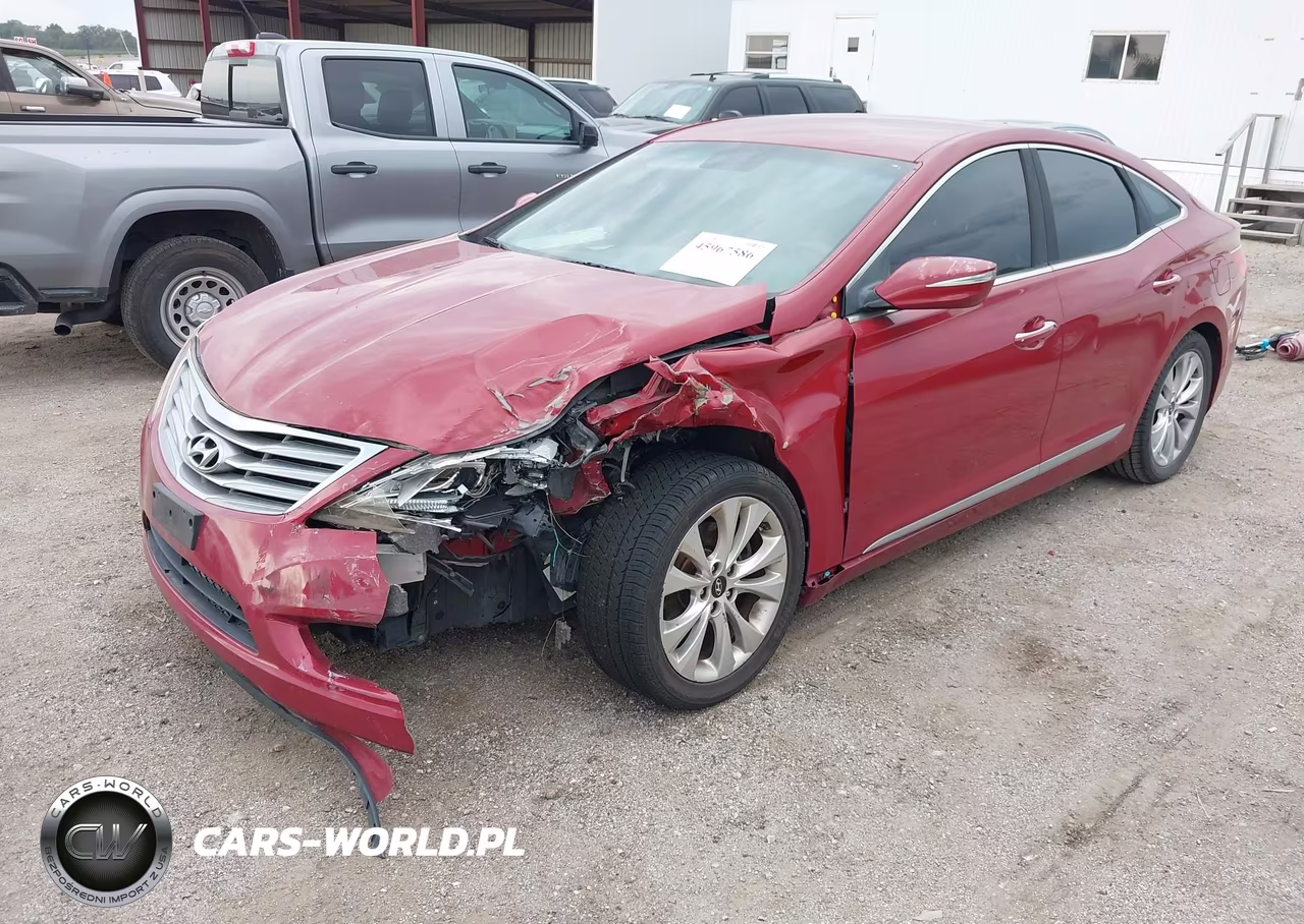 2013 Hyundai Azera VIN:KMHFG4JG2DA296420 - 2