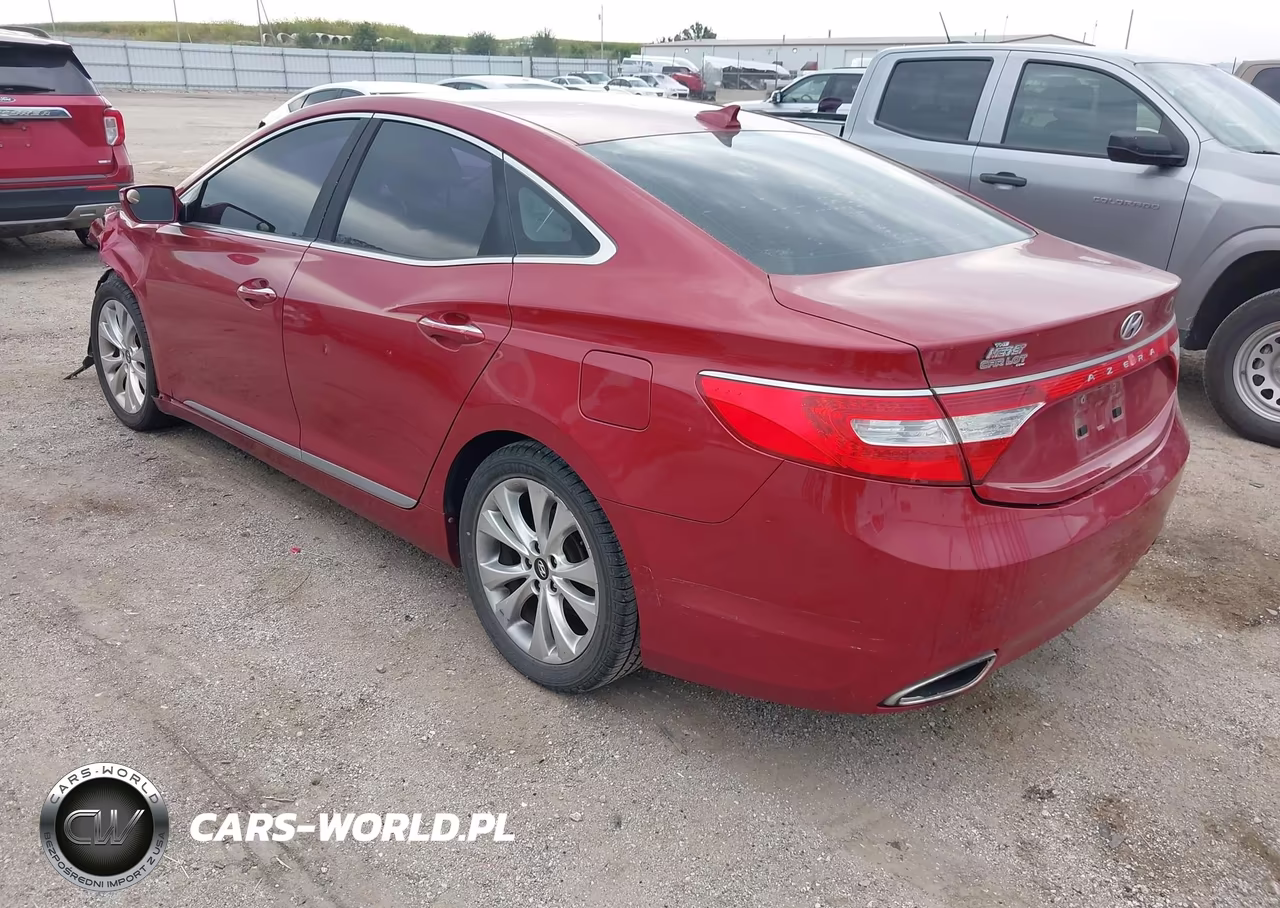2013 Hyundai Azera VIN:KMHFG4JG2DA296420 - 3