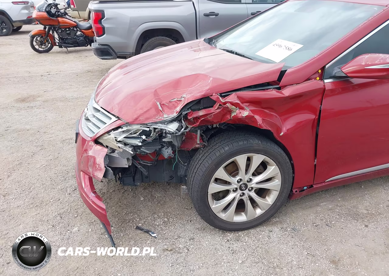 2013 Hyundai Azera VIN:KMHFG4JG2DA296420 - 6
