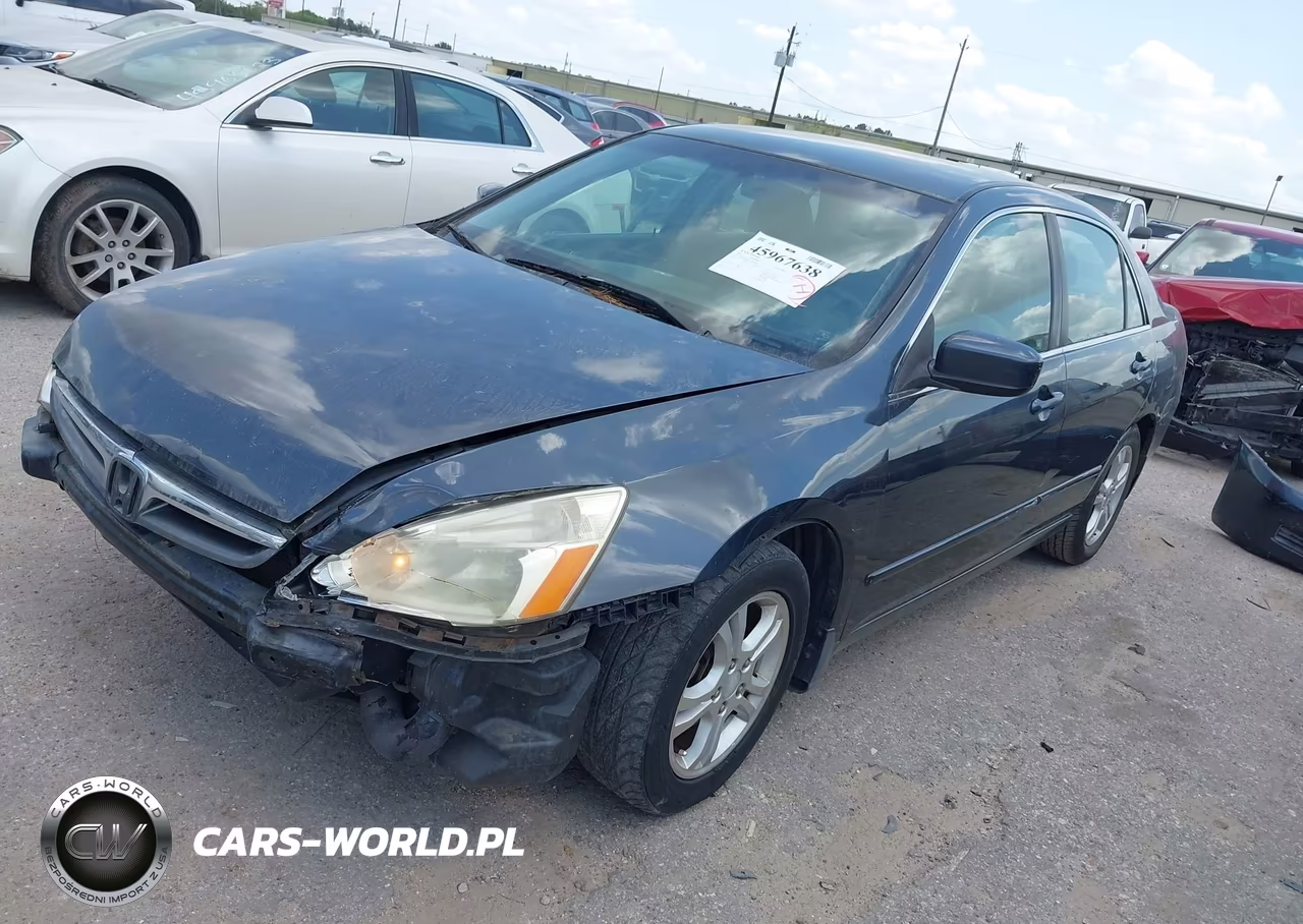 2007 Honda Accord 2.4 Se VIN:JHMCM56307C025018 - 2