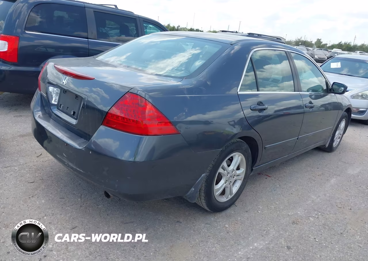 2007 Honda Accord 2.4 Se VIN:JHMCM56307C025018 - 4