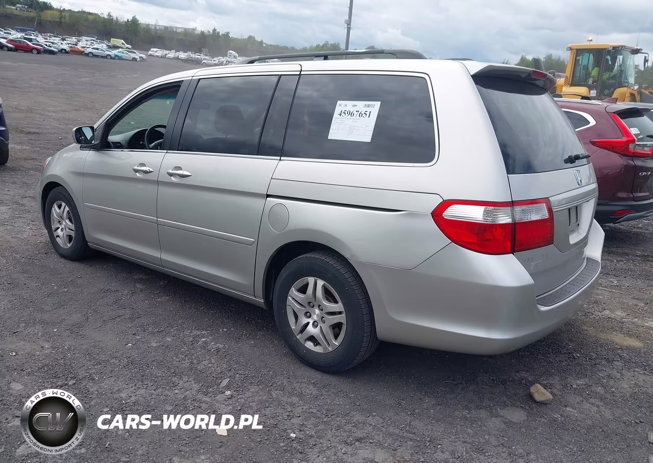 2007 Honda Odyssey Ex-L VIN:5FNRL38737B044877 - 3