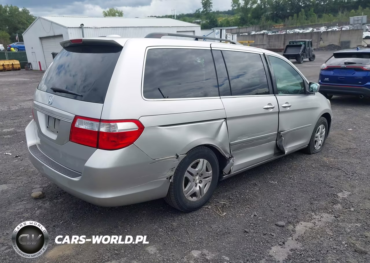 2007 Honda Odyssey Ex-L VIN:5FNRL38737B044877 - 4