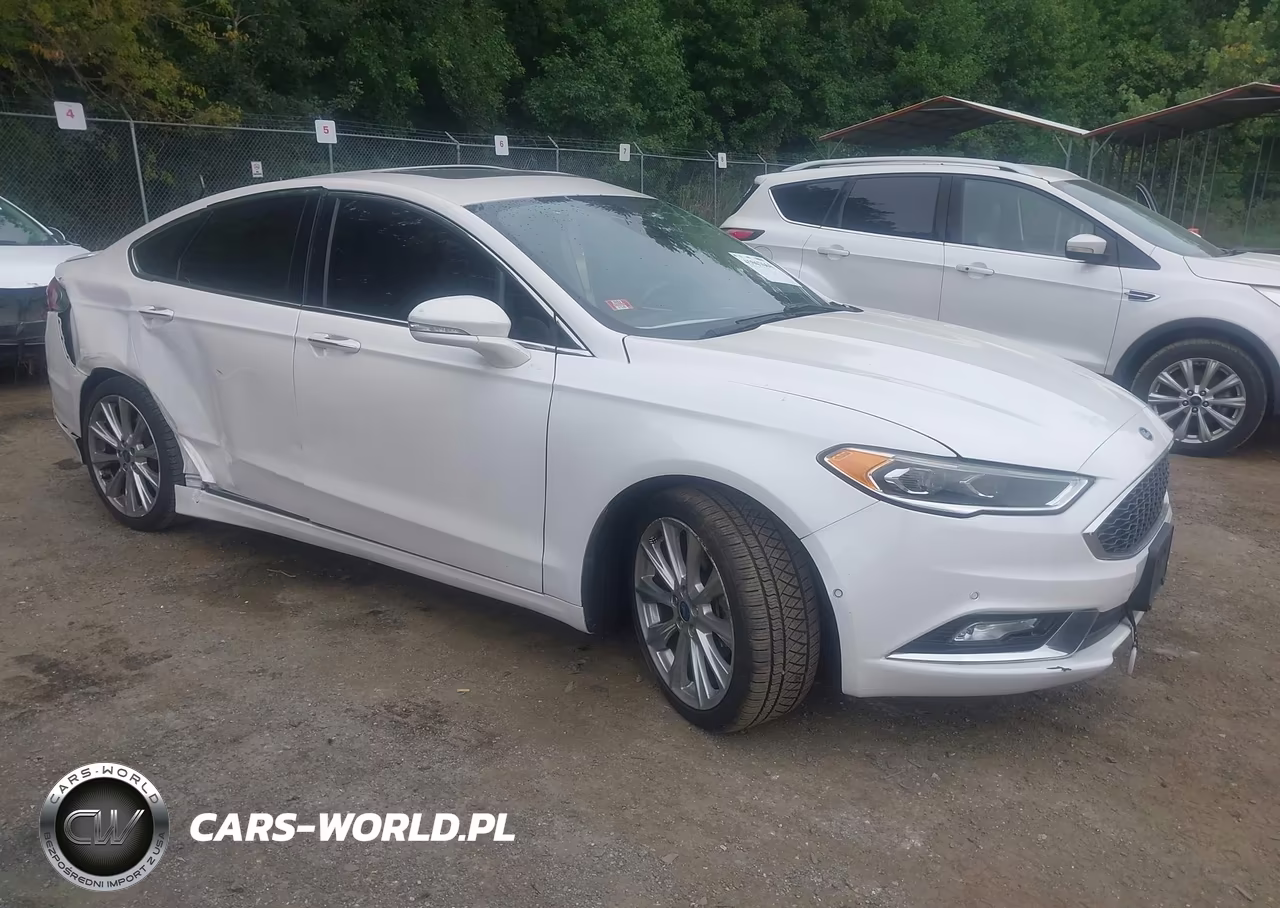 2017 Ford Fusion Platinum VIN:3FA6P0K92HR250391 - 1