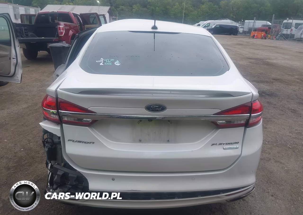 2017 Ford Fusion Platinum VIN:3FA6P0K92HR250391 - 17