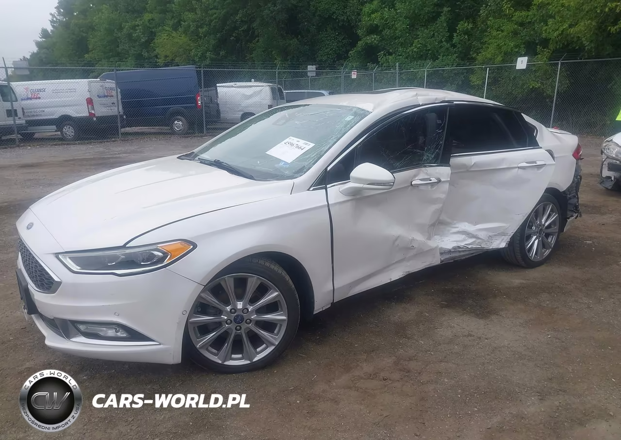 2017 Ford Fusion Platinum VIN:3FA6P0K92HR250391 - 2