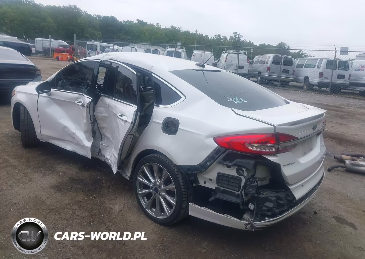 2017 Ford Fusion Platinum VIN:3FA6P0K92HR250391 - 3