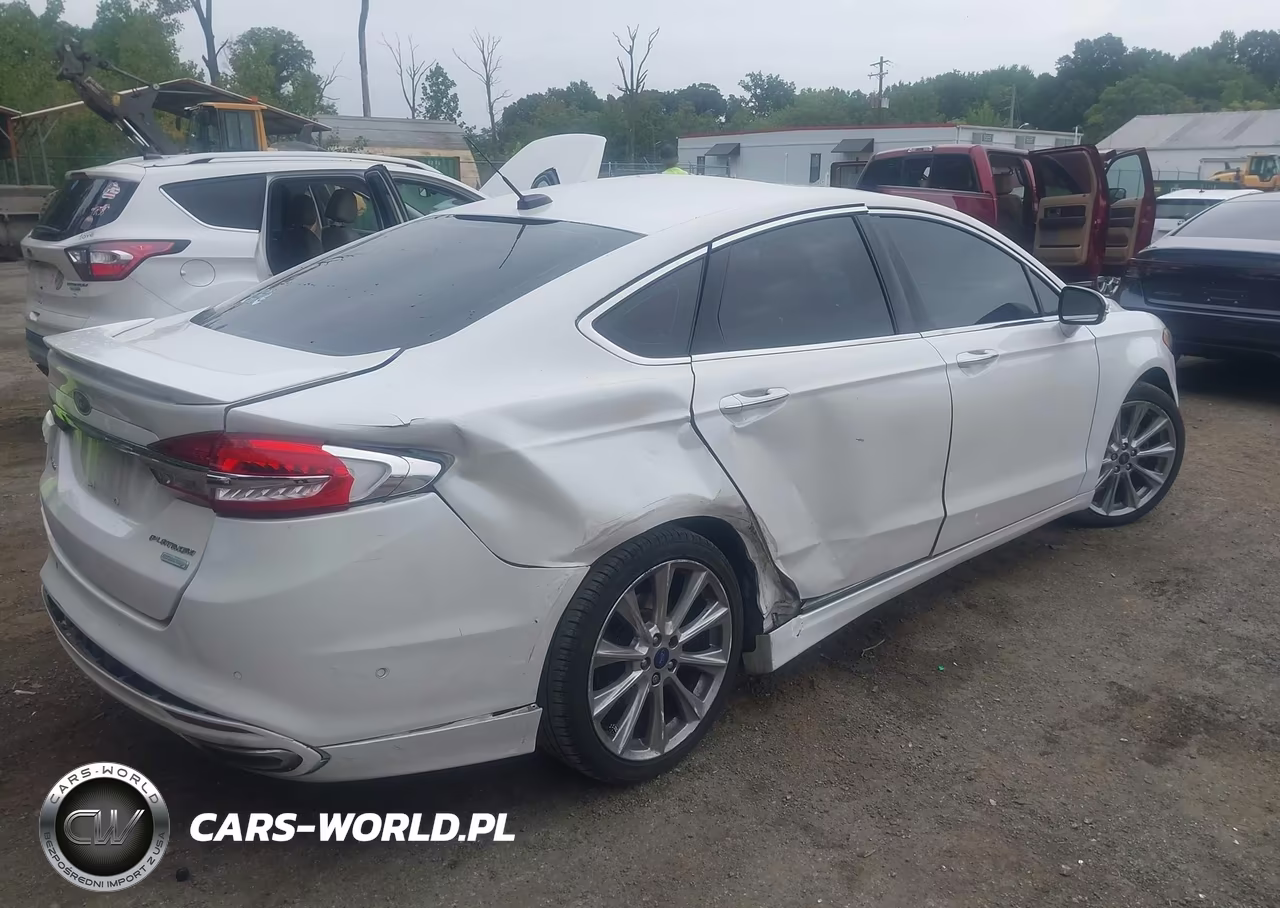 2017 Ford Fusion Platinum VIN:3FA6P0K92HR250391 - 4