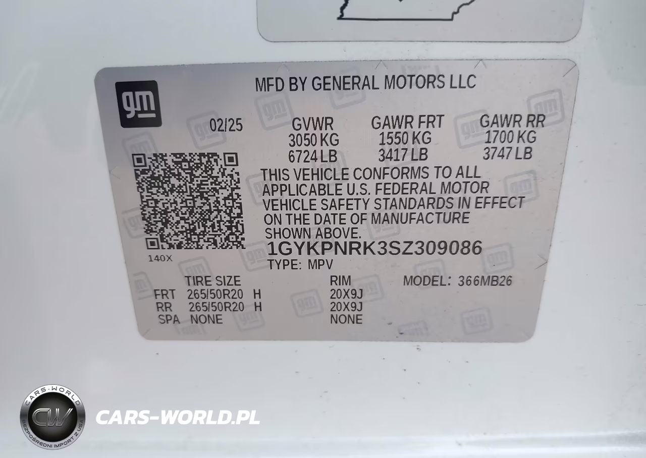 2025 Cadillac Lyriq Luxury 1 Rwd VIN:1GYKPNRK3SZ309086 - 9