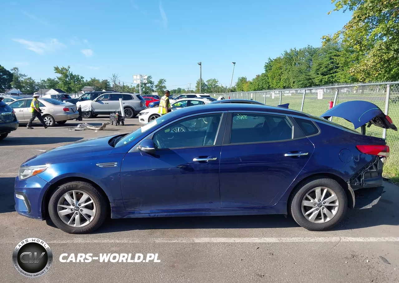 2019 Kia Optima Lx VIN:5XXGT4L3XKG277646 - 14