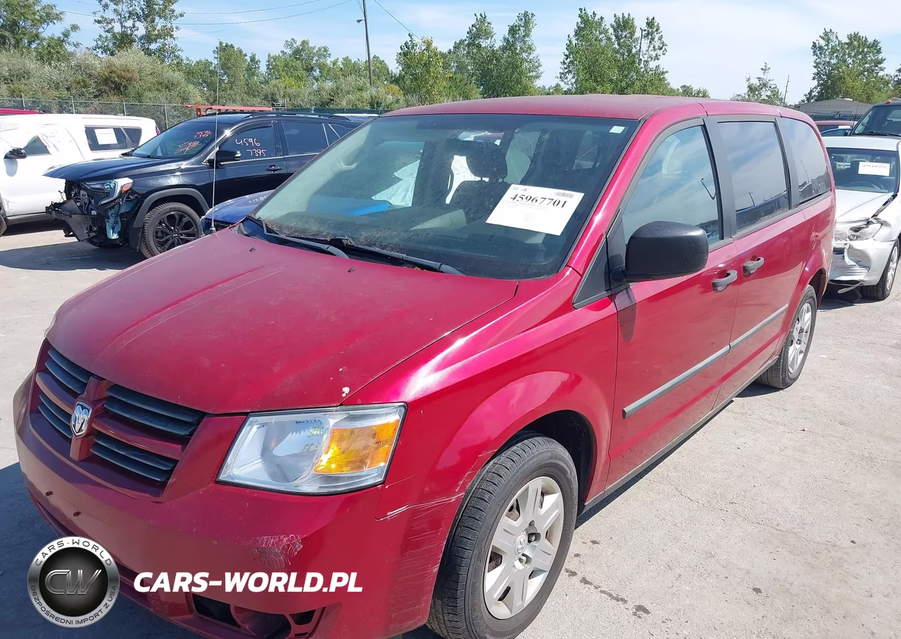 2008 Dodge Grand Caravan Se VIN:1D8HN44H98B161718 - 2