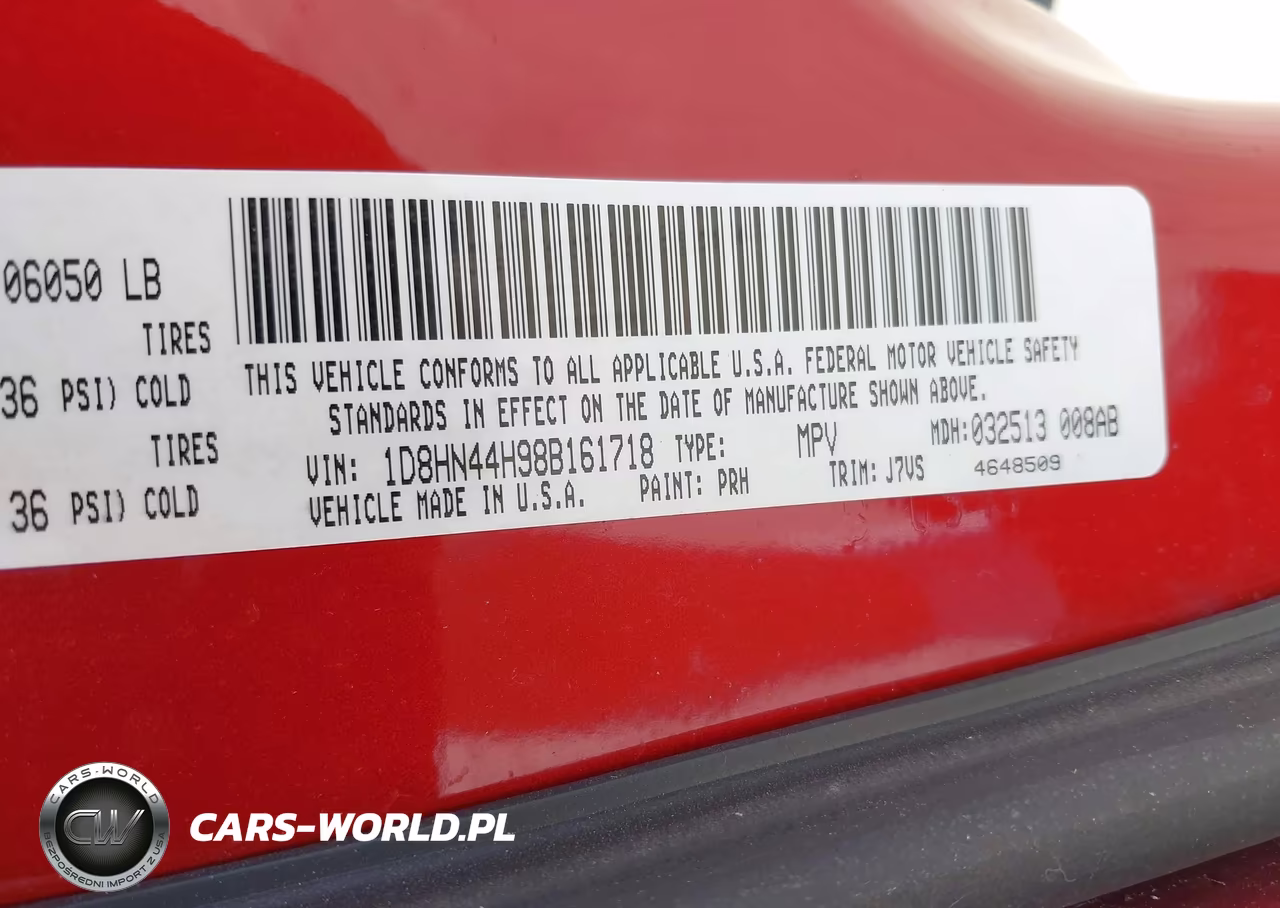 2008 Dodge Grand Caravan Se VIN:1D8HN44H98B161718 - 9