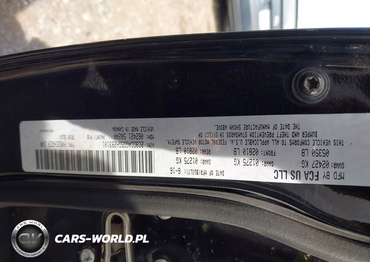 2016 Chrysler 300 300S Alloy Edition VIN:2C3CCAGG5GH283101 - 9