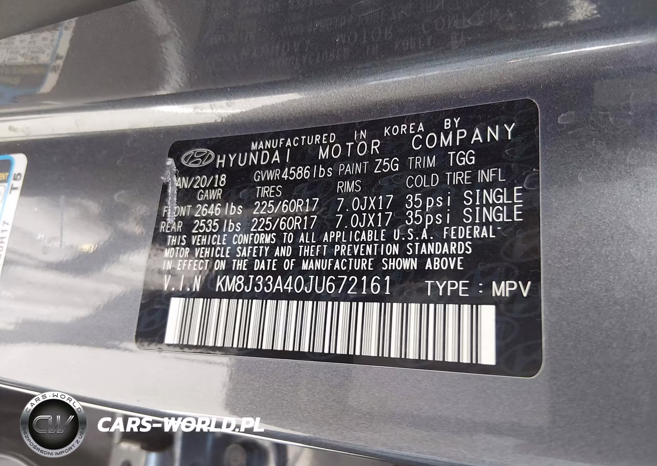 2018 Hyundai Tucson Sel VIN:KM8J33A40JU672161 - 9