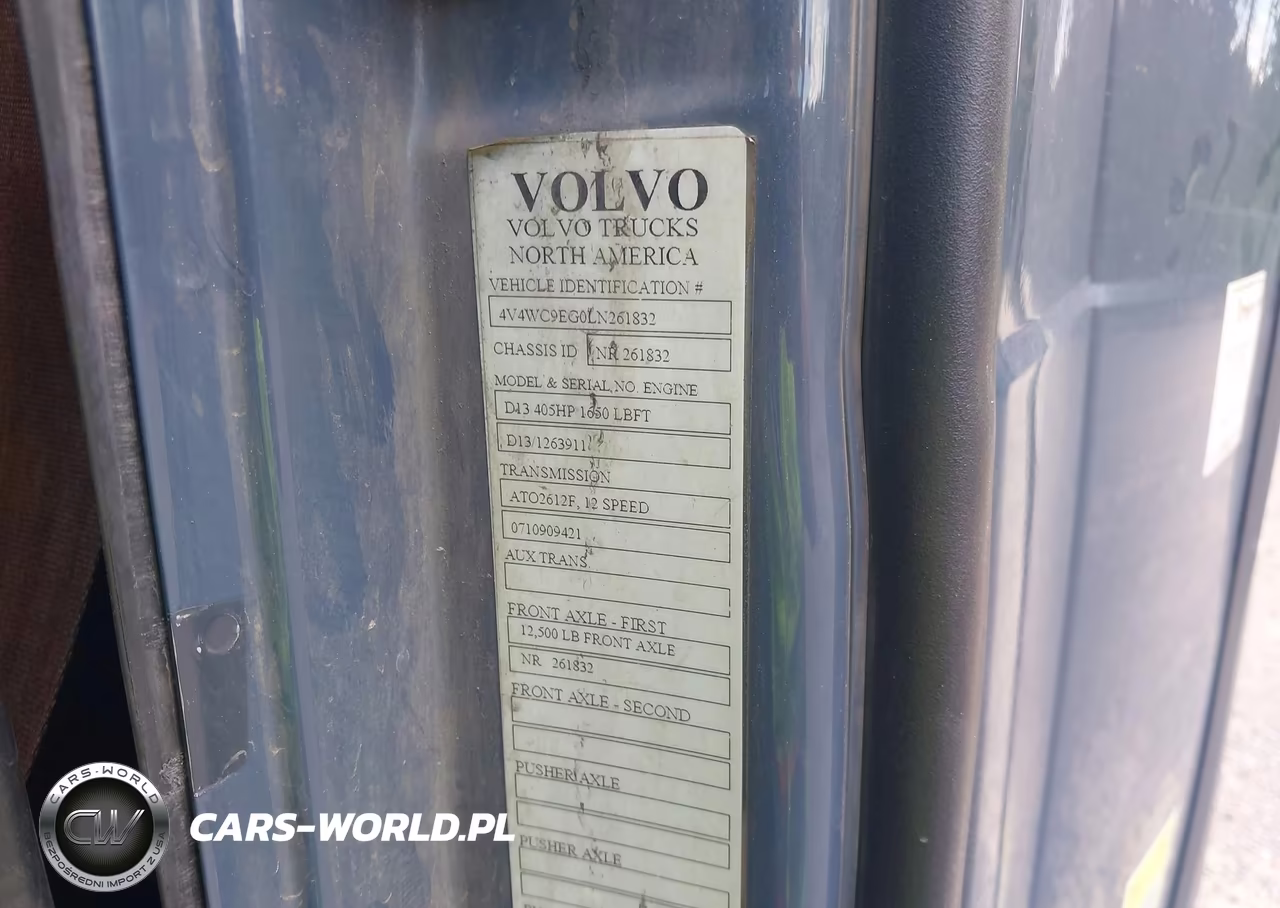 2020 Volvo Vnr VIN:4V4WC9EG0LN261832 - 8