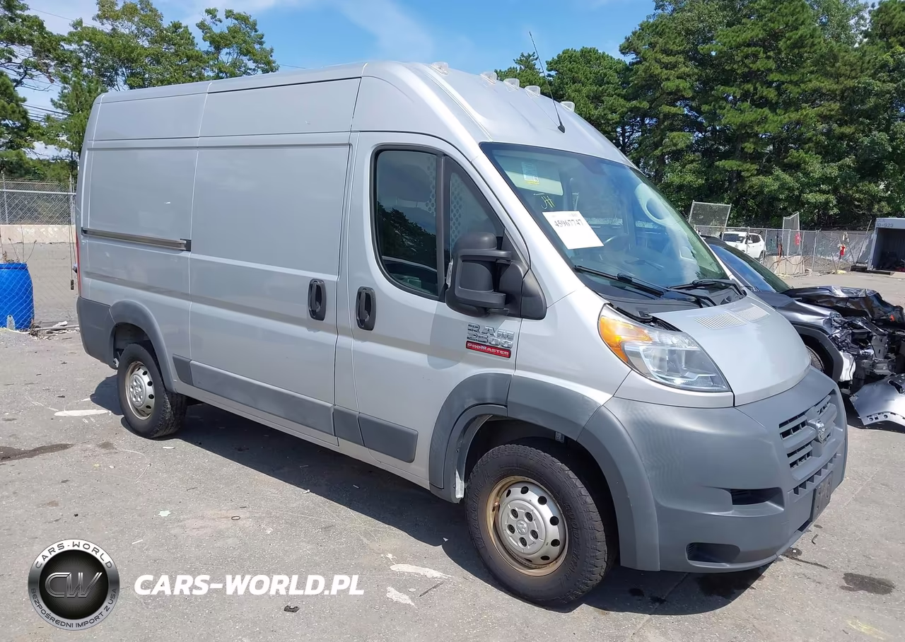 2017 Ram Promaster 2500 High Roof 136 Wb VIN:3C6TRVCG1HE548706 - 1