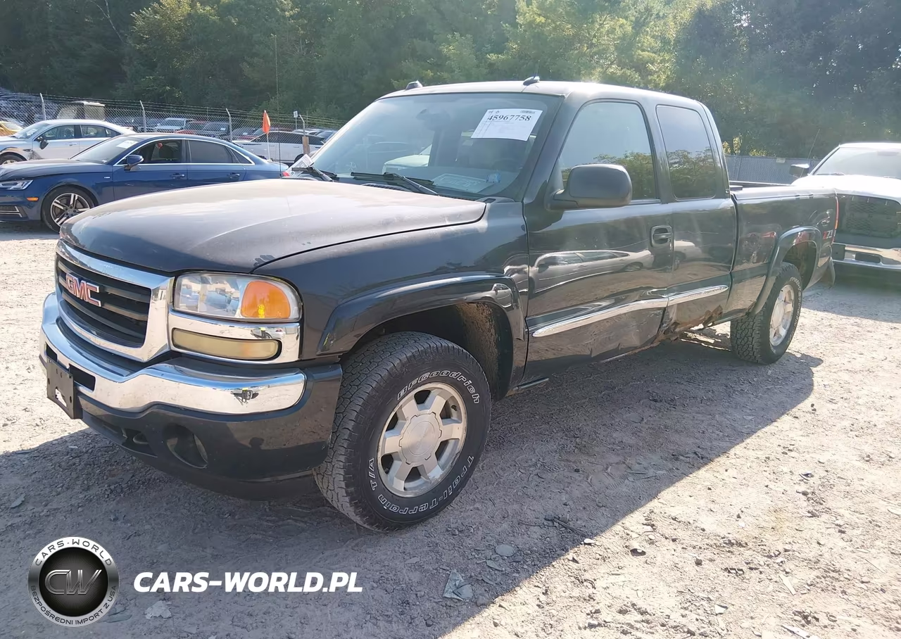 2005 GMC Sierra 1500 Slt VIN:1GTEK19B75E183031 - 2