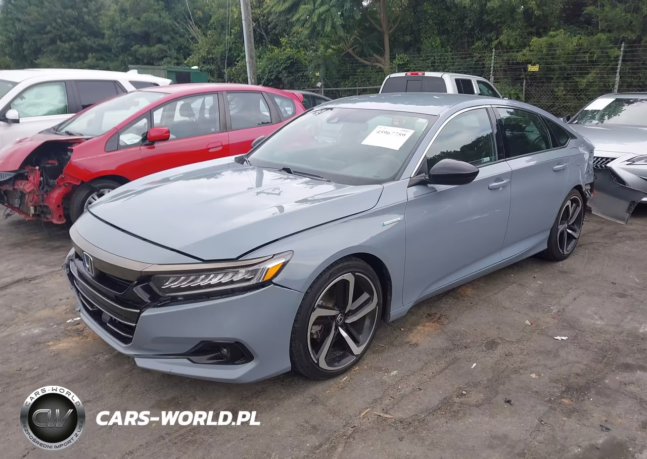2022 Honda Accord Hybrid Sport VIN:1HGCV3F20NA045578 - 2