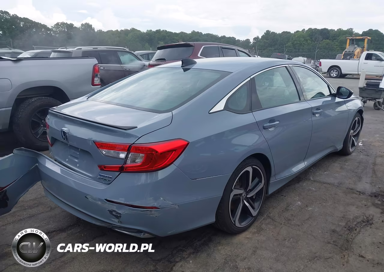 2022 Honda Accord Hybrid Sport VIN:1HGCV3F20NA045578 - 4