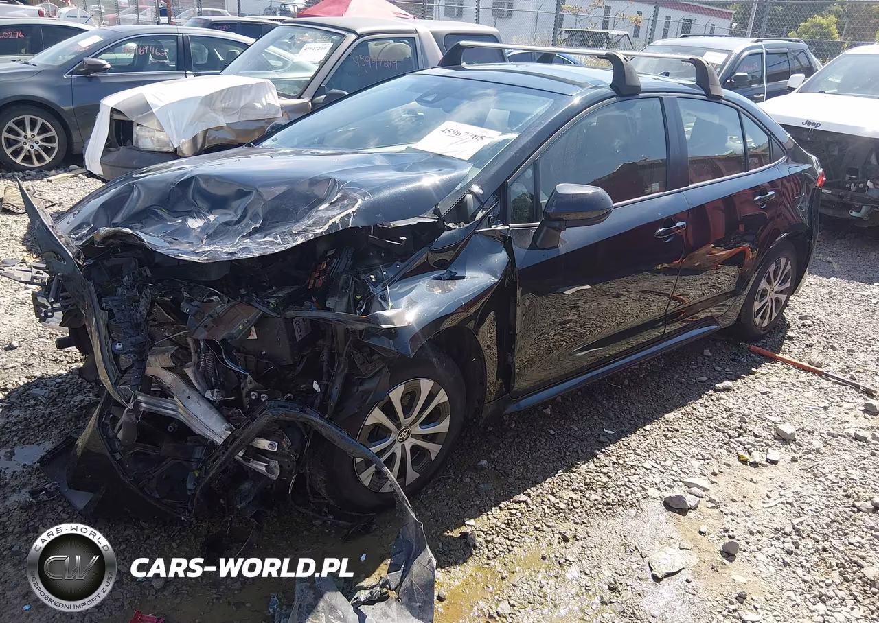 2022 Toyota Corolla Hybrid Le VIN:JTDEAMDE4NJ044407 - 2