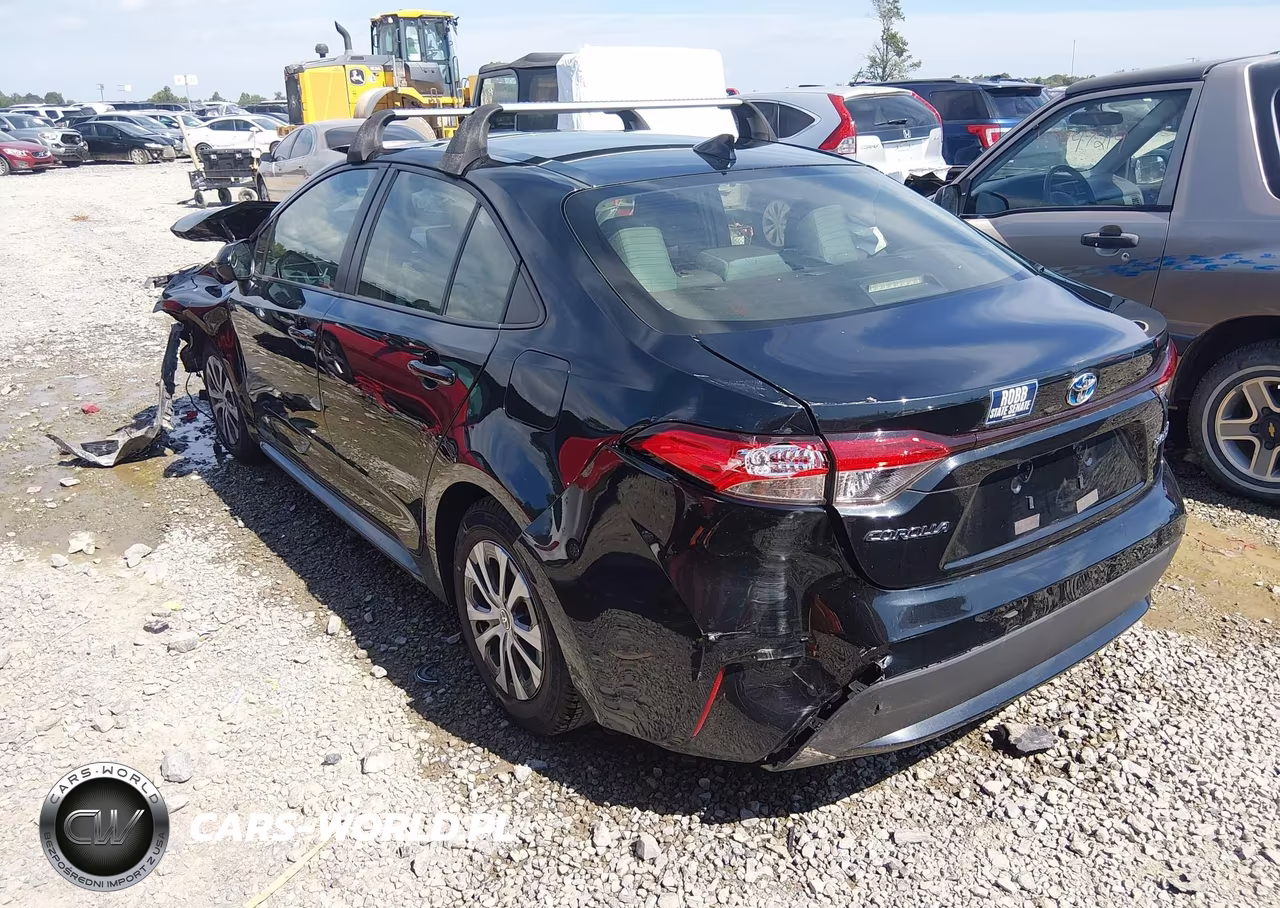 2022 Toyota Corolla Hybrid Le VIN:JTDEAMDE4NJ044407 - 3