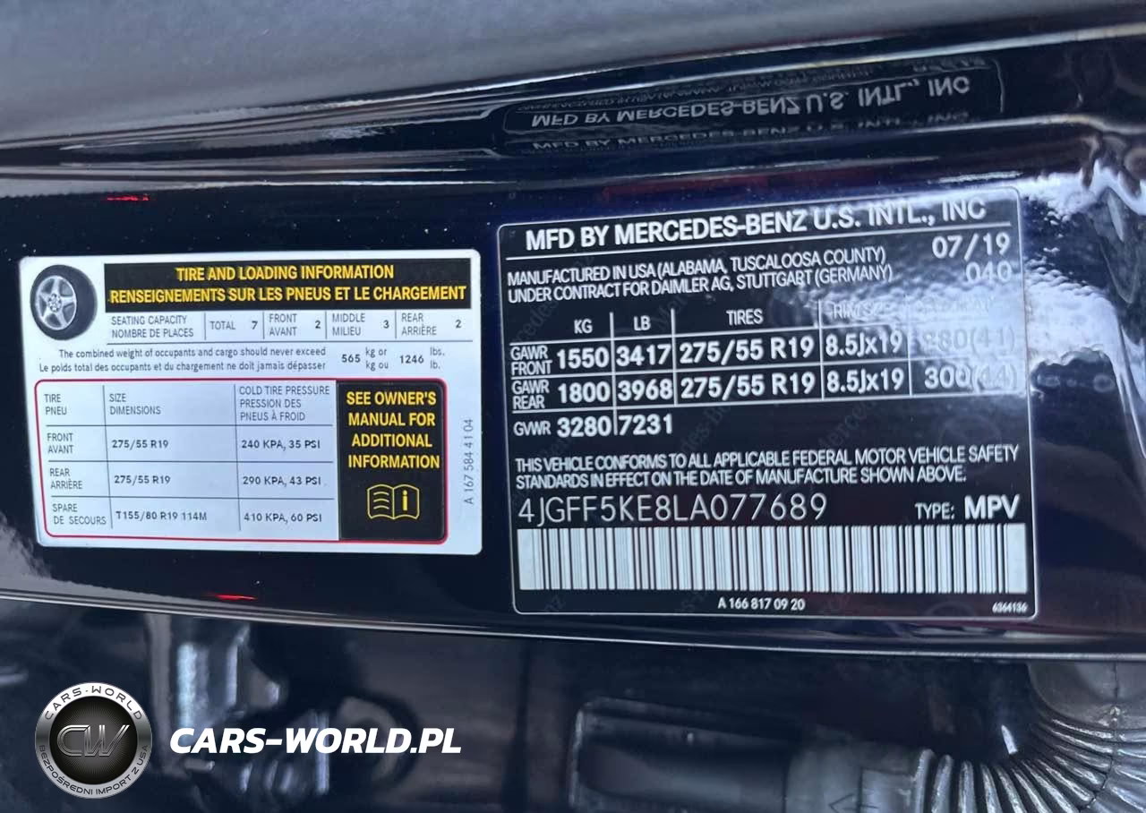 2020 Mercedes-Benz Gls 450 4Matic VIN:4JGFF5KE8LA077689 - 9
