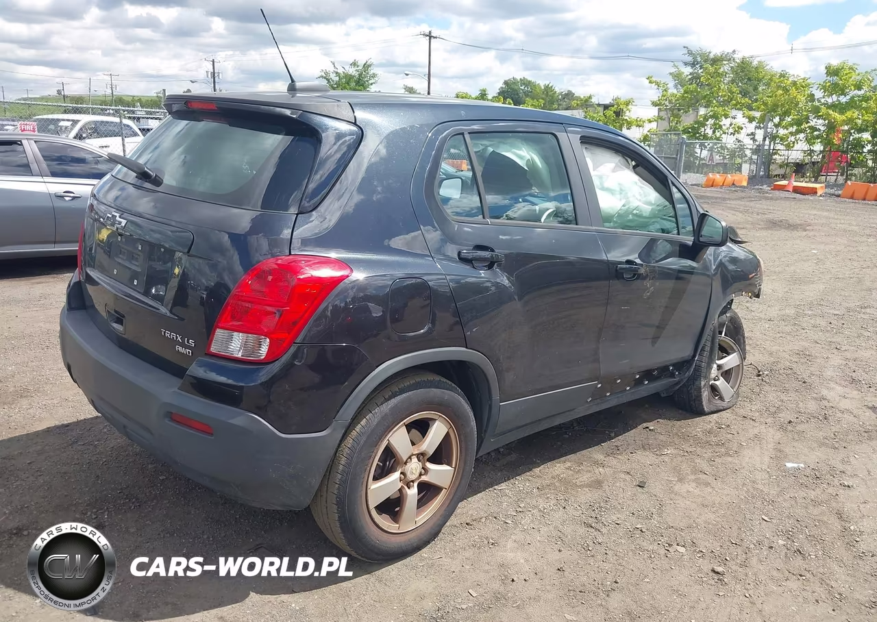 2015 Chevrolet Trax Ls VIN:KL7CJPSB5FB107668 - 4