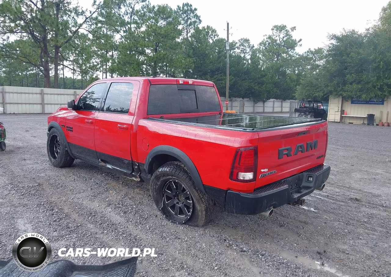 2016 Ram 1500 Rebel VIN:1C6RR7YT5GS399742 - 3