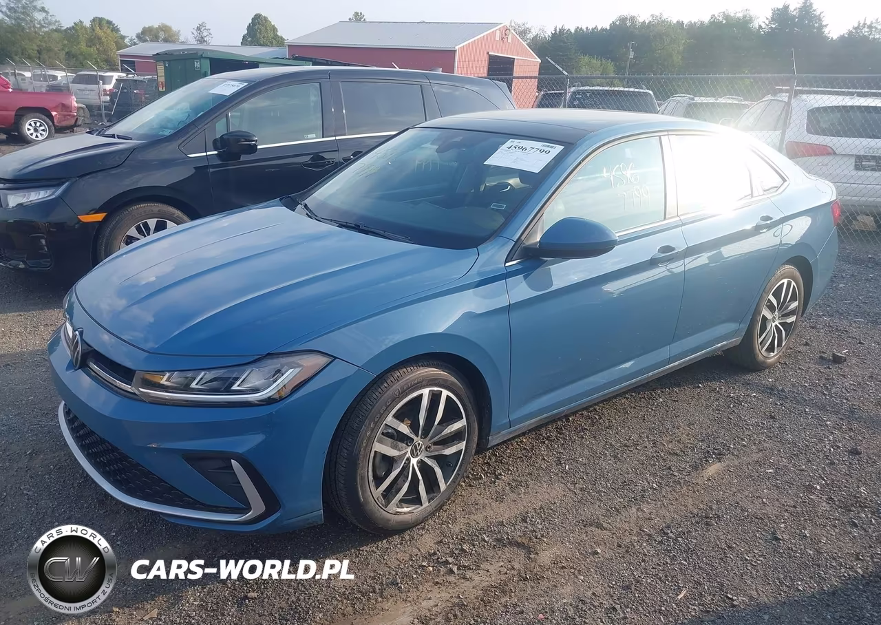 2025 Volkswagen Jetta 1.5T Se VIN:3VW7X7BU2SM078957 - 2