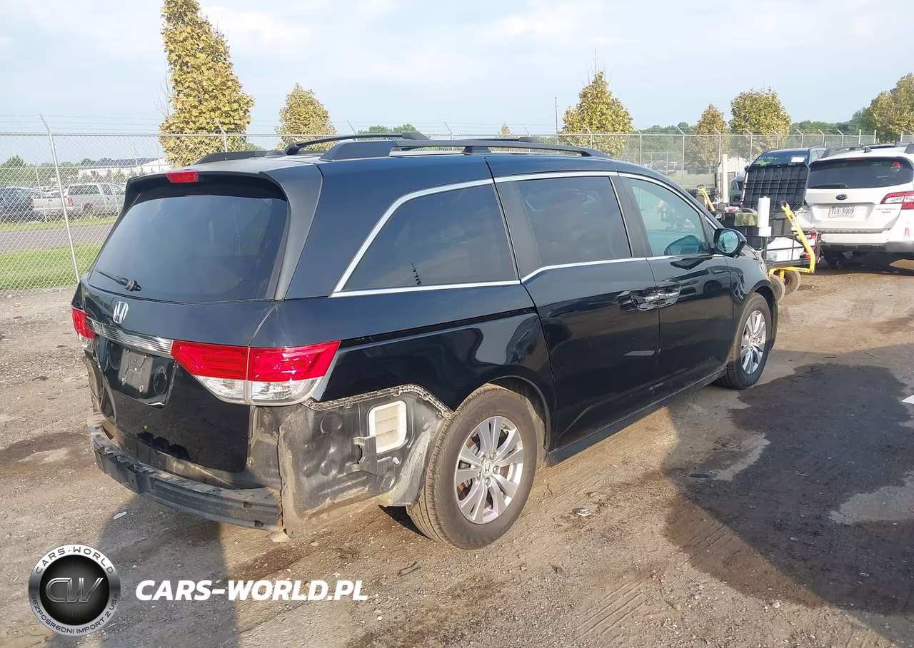 2014 Honda Odyssey Ex-L VIN:5FNRL5H64EB083090 - 4