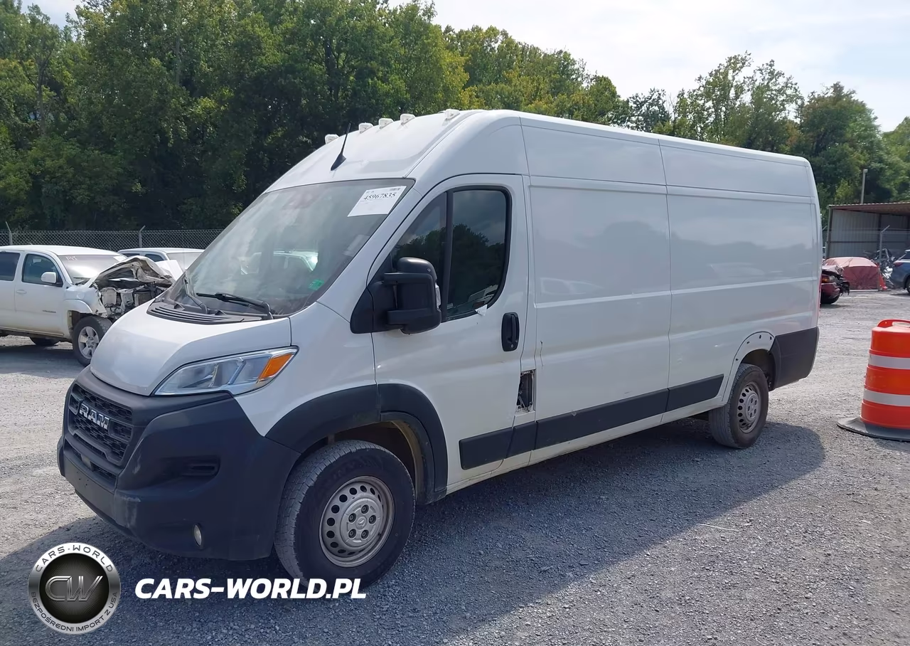 2025 Ram Promaster 3500 Cargo Van Tradesman High Roof 159 Wb Ext VIN:3C6MRVJG3SE519867 - 2