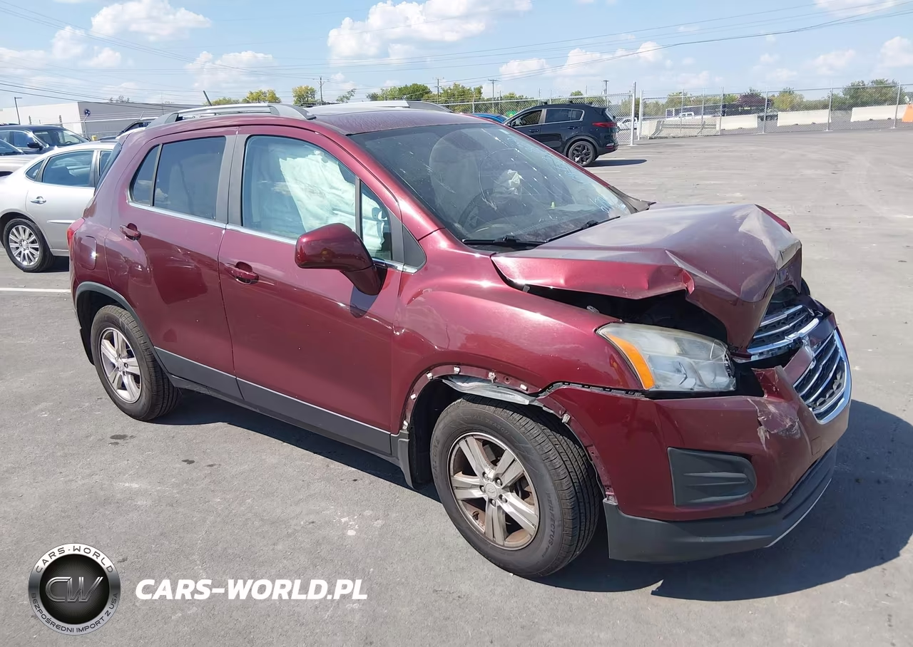 2016 Chevrolet Trax Lt VIN:3GNCJPSBXGL176351 - 1