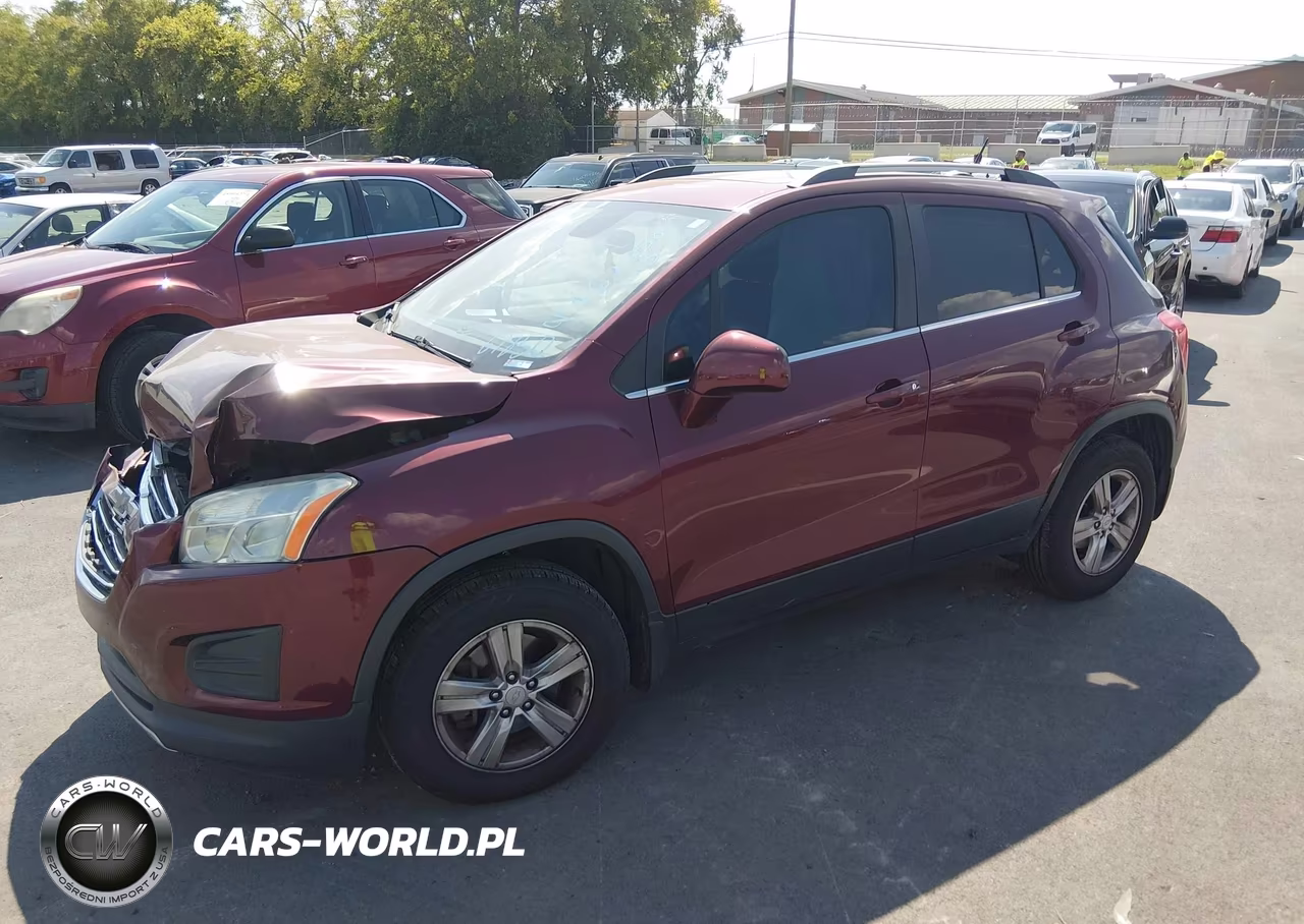 2016 Chevrolet Trax Lt VIN:3GNCJPSBXGL176351 - 2