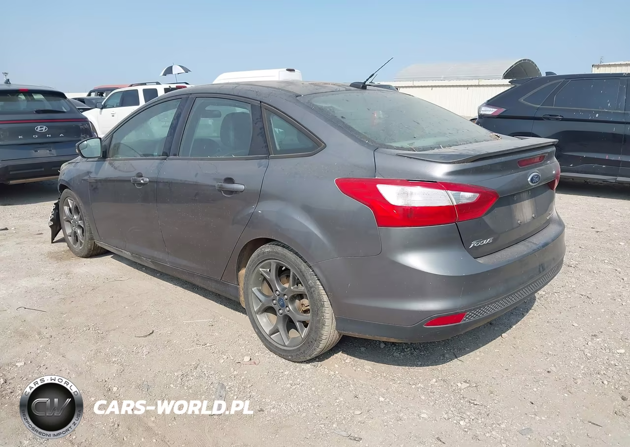 2014 Ford Focus Se VIN:1FADP3F29EL296493 - 3
