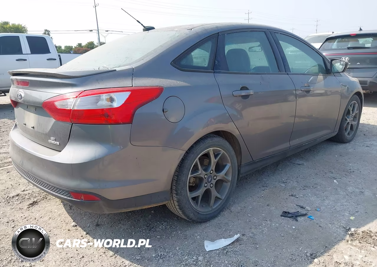 2014 Ford Focus Se VIN:1FADP3F29EL296493 - 4