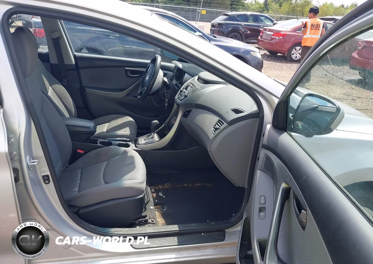 2013 Hyundai Elantra Gls VIN:KMHDH4AE6DU649016 - 5