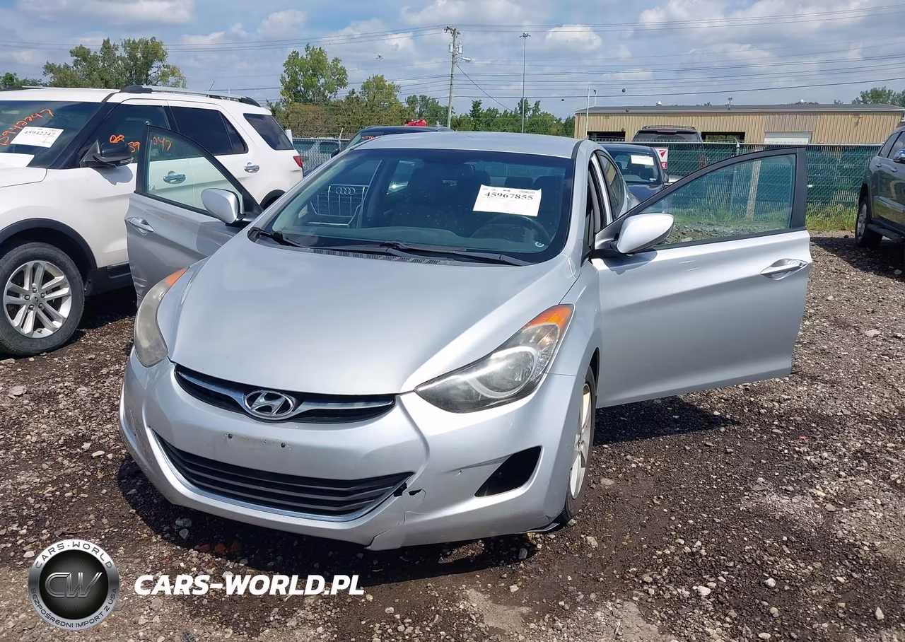 2013 Hyundai Elantra Gls VIN:KMHDH4AE6DU649016 - 6
