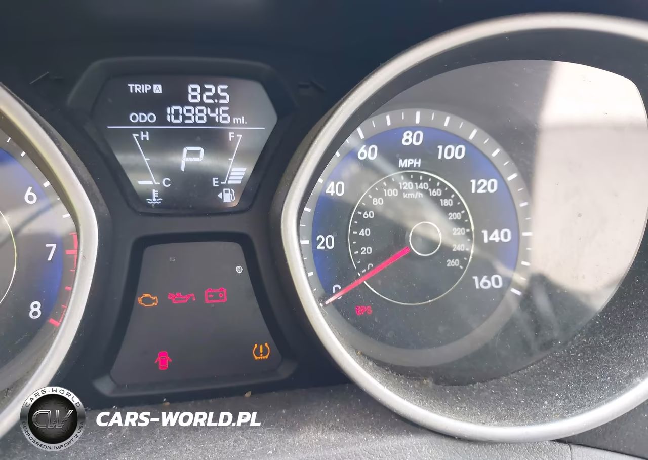 2013 Hyundai Elantra Gls VIN:KMHDH4AE6DU649016 - 7