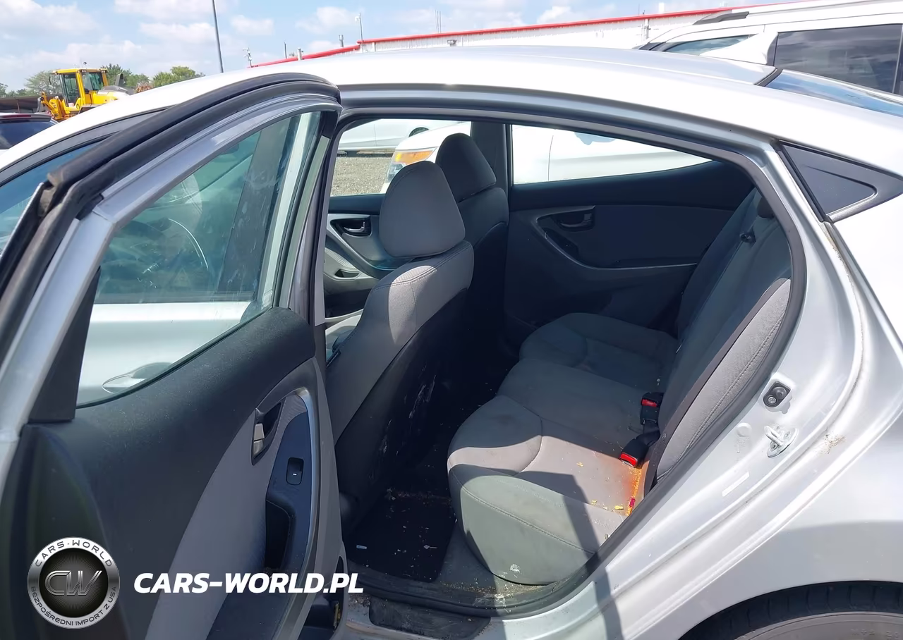 2013 Hyundai Elantra Gls VIN:KMHDH4AE6DU649016 - 8
