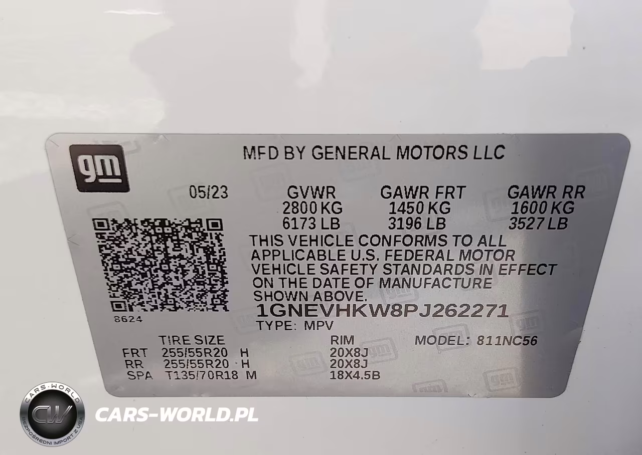 2023 Chevrolet Traverse Awd Lt Leather VIN:1GNEVHKW8PJ262271 - 9