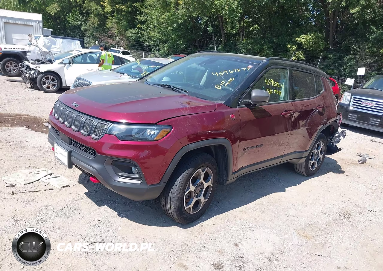 2022 Jeep Compass Trailhawk 4X4 VIN:3C4NJDDB0NT115052 - 2