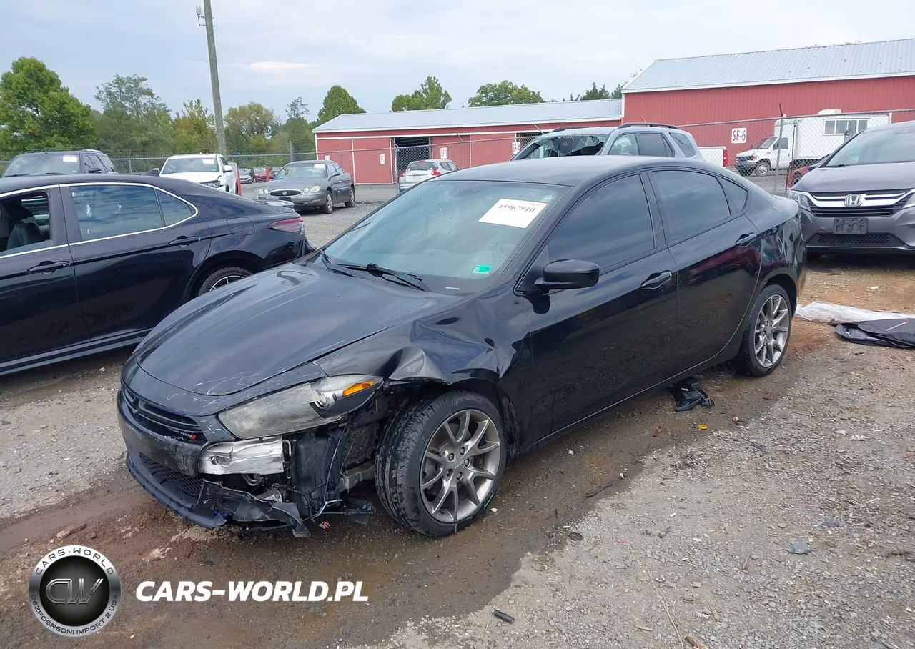 2014 Dodge Dart Sxt VIN:1C3CDFBBXED740436 - 2