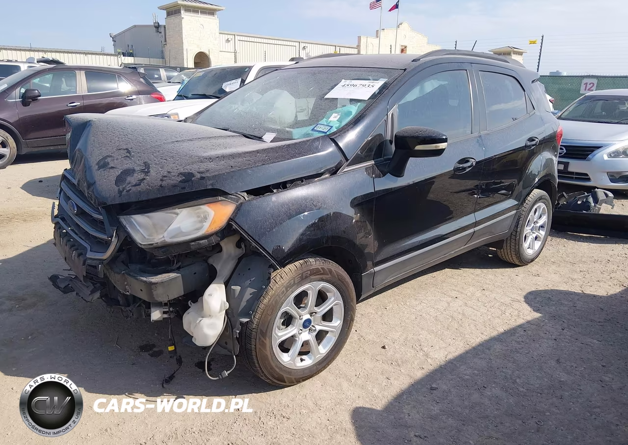 2018 Ford Ecosport Se VIN:MAJ3P1TE3JC190419 - 2
