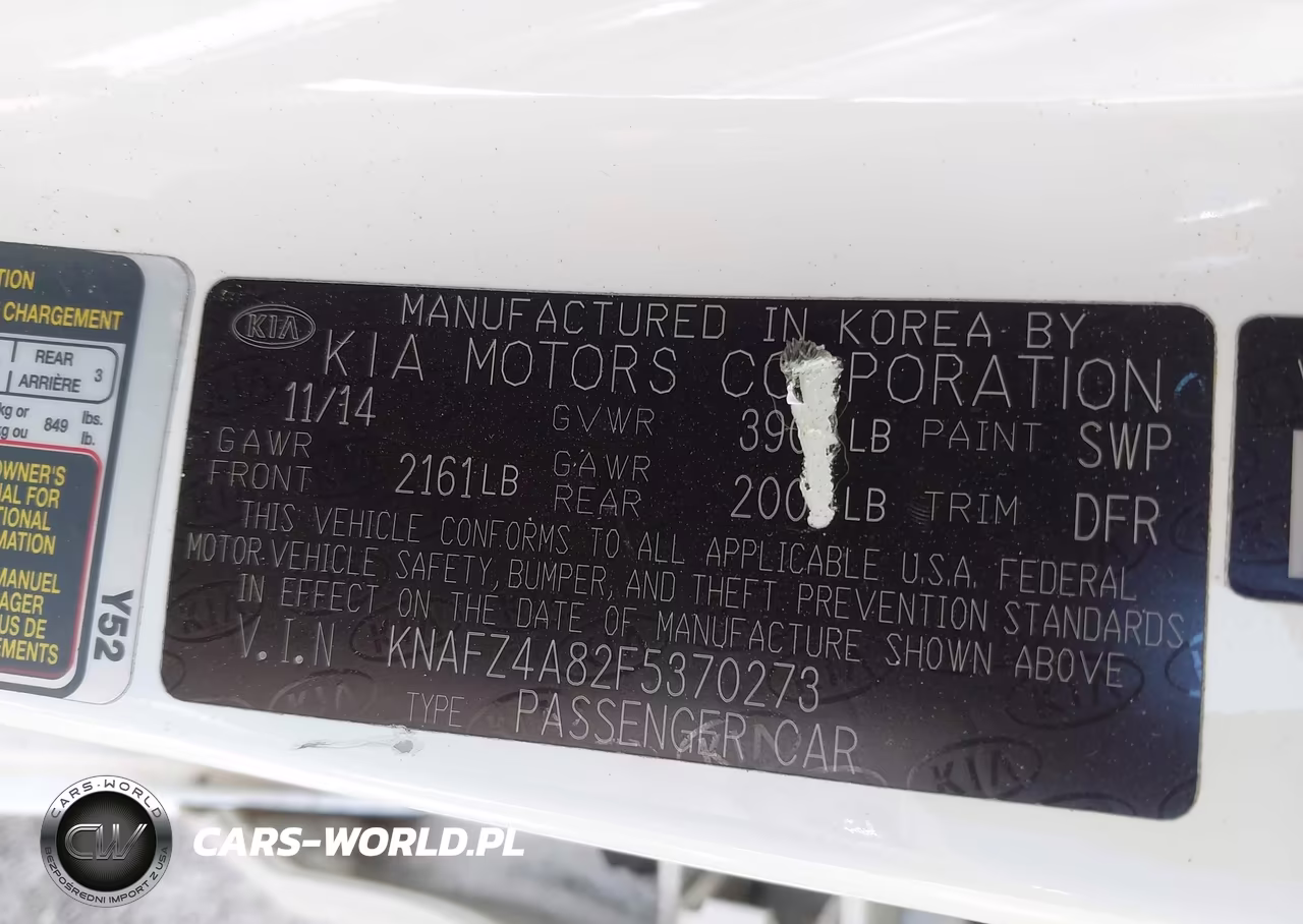 2015 Kia Forte Ex VIN:KNAFZ4A82F5370273 - 9