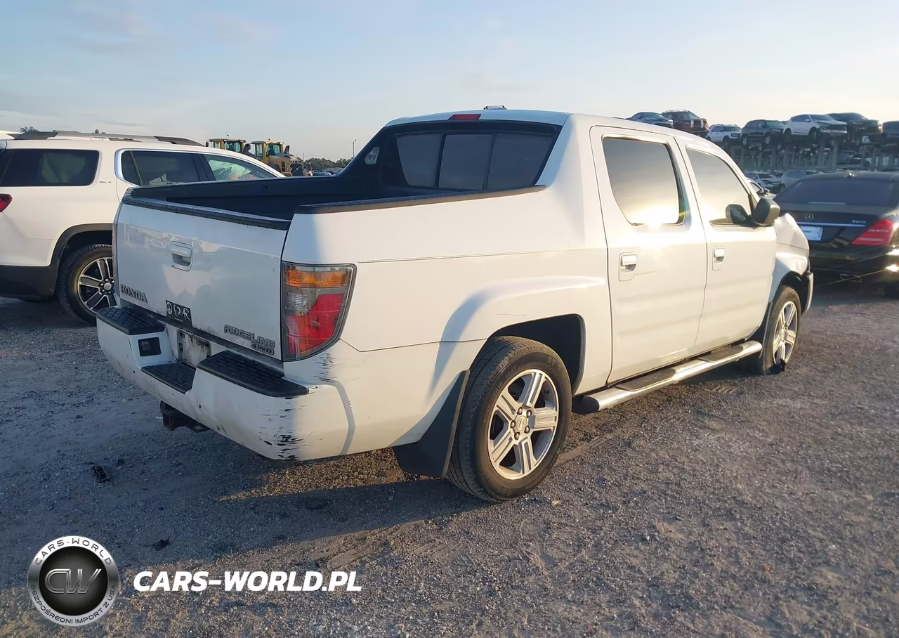 2008 Honda Ridgeline Rtx VIN:2HJYK16378H508442 - 4