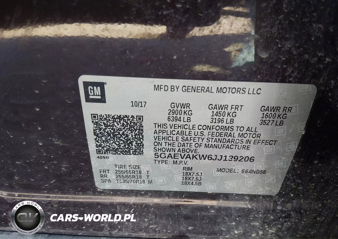 2018 Buick Enclave Essence VIN:5GAEVAKW6JJ139206 - 9