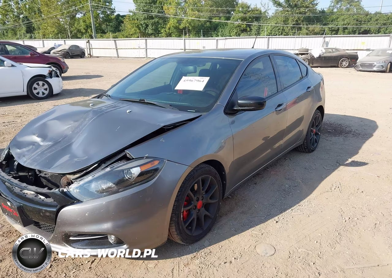 2013 Dodge Dart Rallye VIN:1C3CDFBH0DD257833 - 2