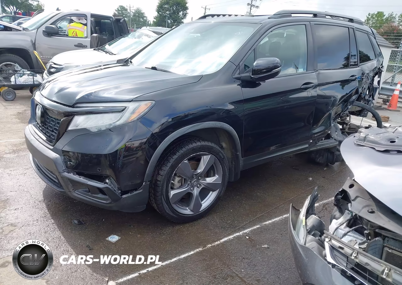 2019 Honda Passport Touring VIN:5FNYF7H94KB010662 - 2