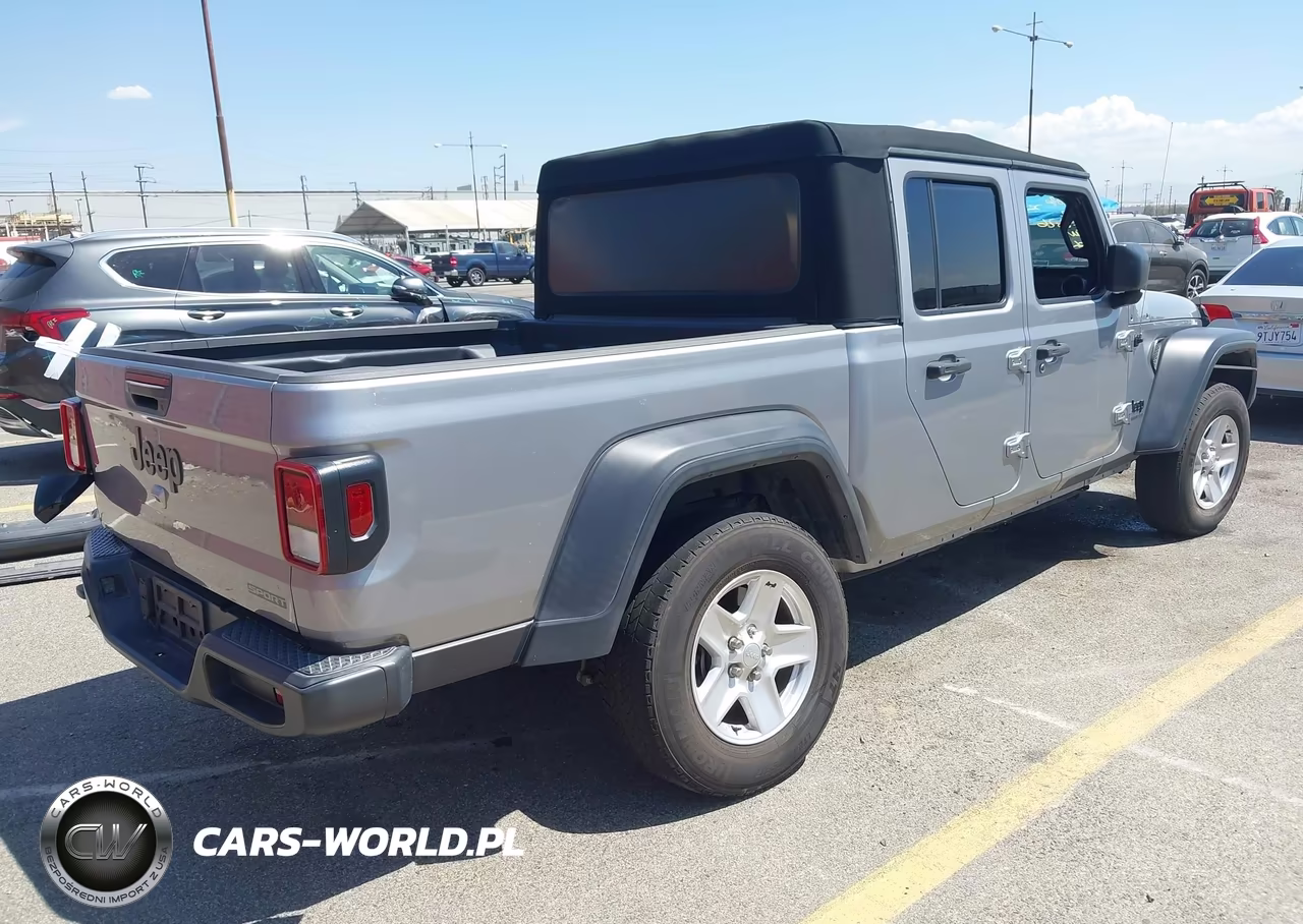 2020 Jeep Gladiator Sport S 4X4 VIN:1C6HJTAG7LL151215 - 4