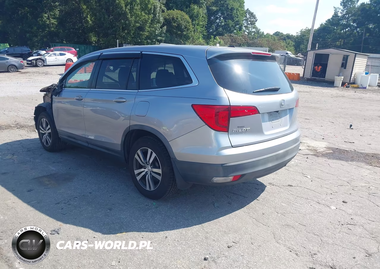 2017 Honda Pilot Ex-L VIN:5FNYF5H68HB017777 - 3
